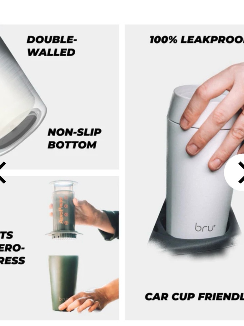 Bru Insulated Travel Tumbler in Lavender - Picture 4 of 10